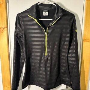 Nike Pro Dri-FIT Black and Neon Jacket